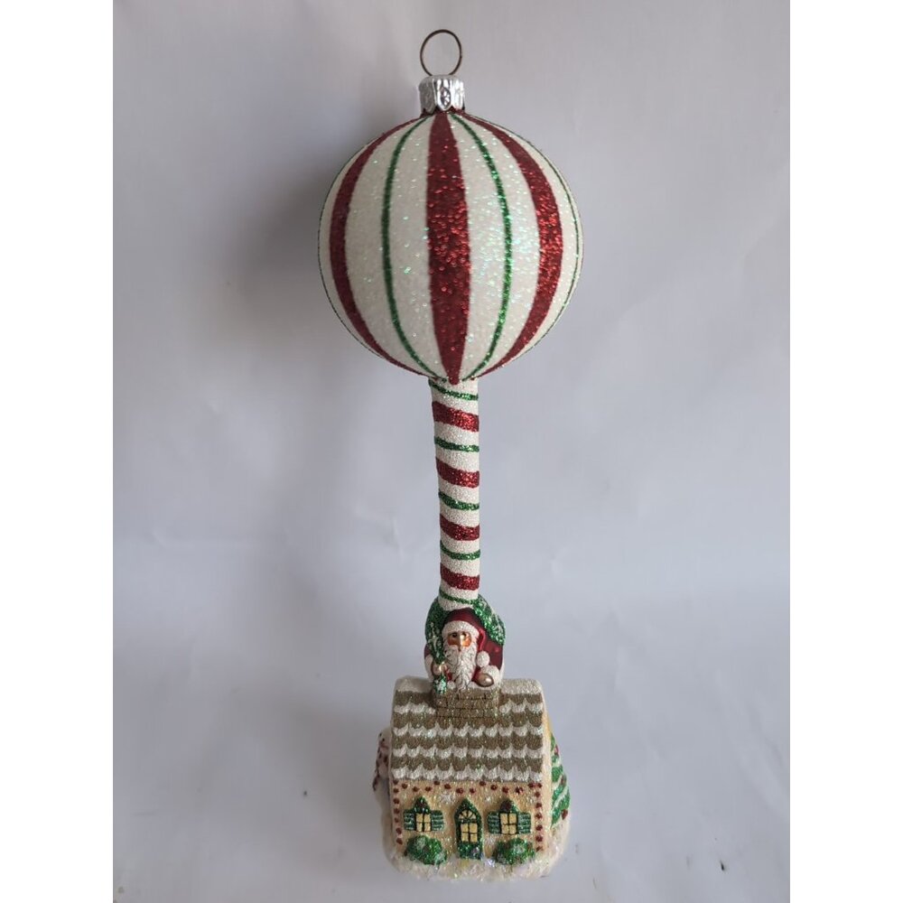 Vtg Patricia Breen He's Here Gingerbread  6.69" Ornament Christmas 2005